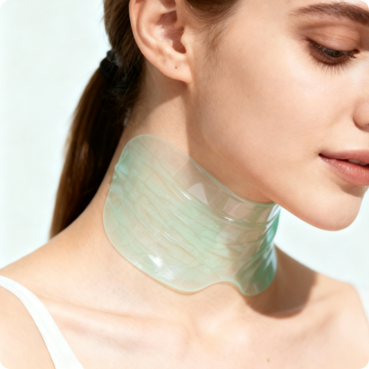 Aloe Collagen Neck Pads – Soothe, Smooth, Strengthen